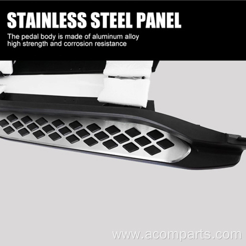 Stainless steel Side pedal Running Boards for Honda